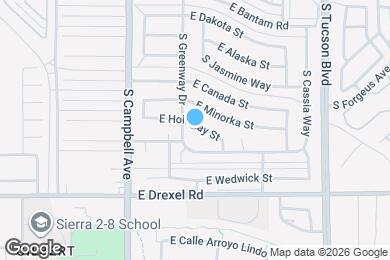 Map image of the property - 2106 E Holladay St