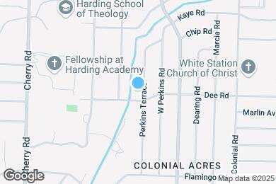 Map image of the property - 1135 Perkins Ter