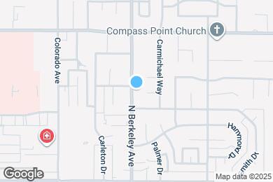 Map image of the property - 2090 N Berkeley Ave