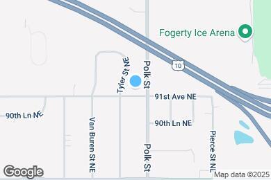 Map image of the property - 973 91st Ave NE