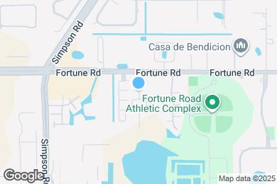 Map image of the property - 1208 La Fortuna Blvd