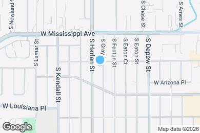 Map image of the property - 1207 S Gray St
