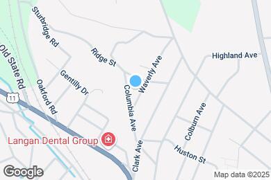 Map image of the property - 417 Waverly Ave