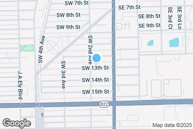 Map image of the property - 48 SW 13th St