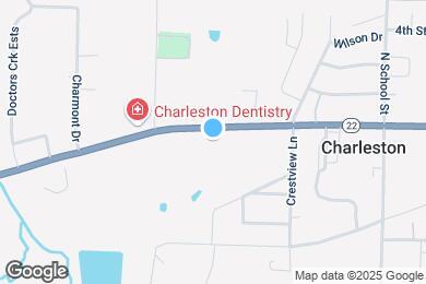 Map image of the property - 607 W Main St