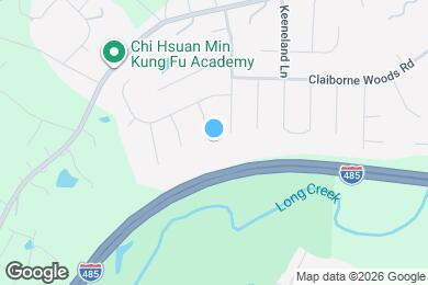 Map image of the property - 2808 Cougar Hill Ct