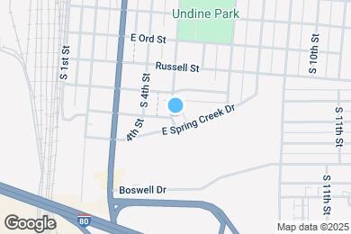 Map image of the property - 1301 S 5th St