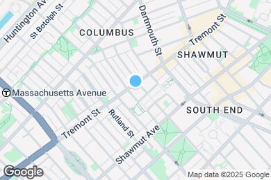Map image of the property - 658 Tremont St