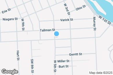 Map image of the property - 331 W 5th St