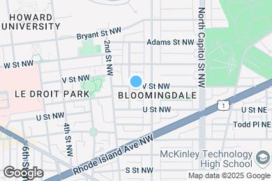 Map image of the property - 130 V St NW