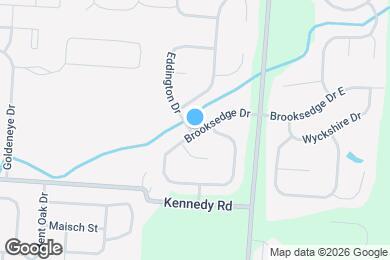 Map image of the property - 170 Brooksedge Dr