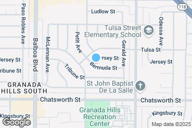 Map image of the property - 16745 Bermuda St