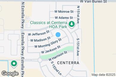 Map image of the property - 15250 W Morning Glory St