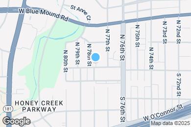 Map image of the property - 7734 W Stevenson St