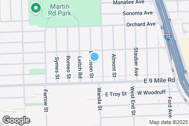Map image of the property - 1938 Wrenson Street