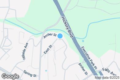 Map image of the property - 25 East St