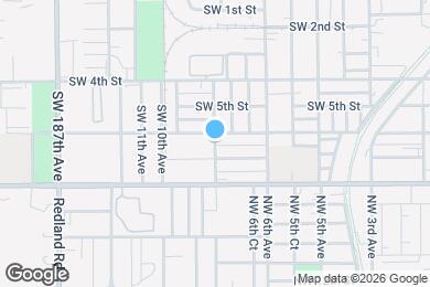 Map image of the property - 620 SW 8th Ave