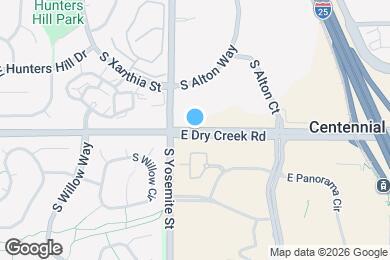 Map image of the property - 9021 E Dry Creek Rd