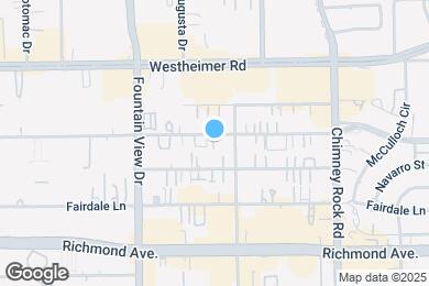 Map image of the property - Westheimer Garden Villas Senior Living