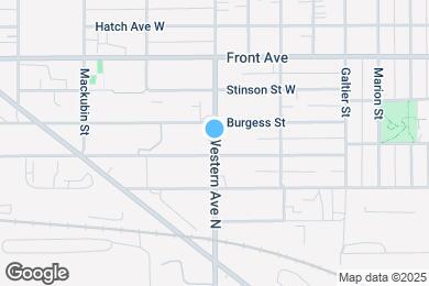 Map image of the property - 881 Western Ave N