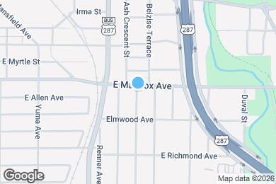 Map image of the property - 1605 Daniel St