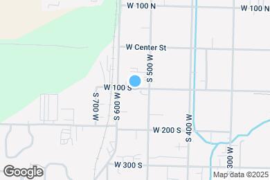 Map image of the property - 520 South 100 West