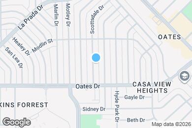 Map image of the property - 4232 Scottsdale Dr