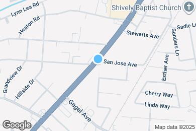 Map image of the property - 4525 Dixie Hwy