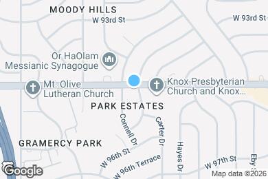 Map image of the property - 9500 Knox Dr