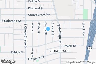 Map image of the property - 416 Fischer St
