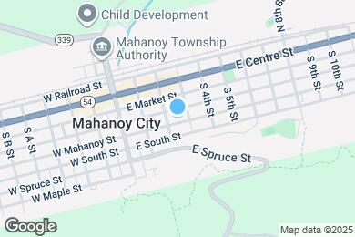 Map image of the property - 217 E Mahanoy St