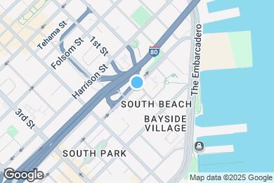 Map image of the property - 301 Bryant St