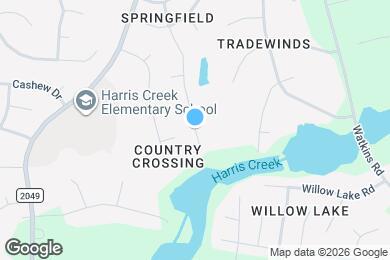 Map image of the property - 3928 Tyler Bluff Ln