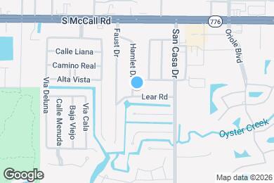 Map image of the property - 2626 Lear Rd