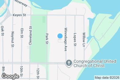 Map image of the property - 371 Winnebago Ct