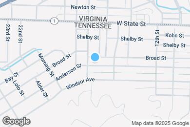 Map image of the property - 1425 Anderson St