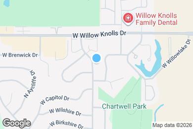 Map image of the property - 7110 N Rockvale Dr
