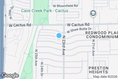 Map image of the property - 2315 W Paradise Dr