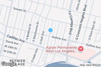 Map image of the property - 1972 S Corning St