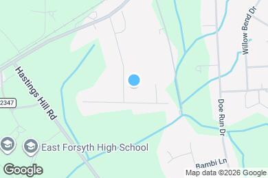 Map image of the property - 615 Asheby Woods Rd