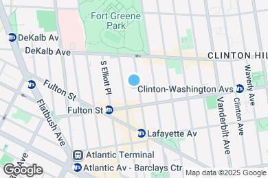 Map image of the property - 44 S Oxford St