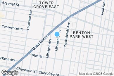 Map image of the property - 3179 Minnesota Ave