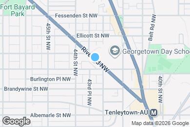 Map image of the property - 4312 River Rd NW