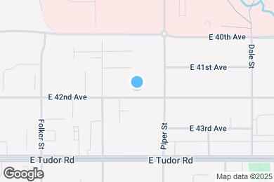 Map image of the property - 3001 E 42nd Ave