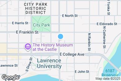 Map image of the property - 206 N Lawe St