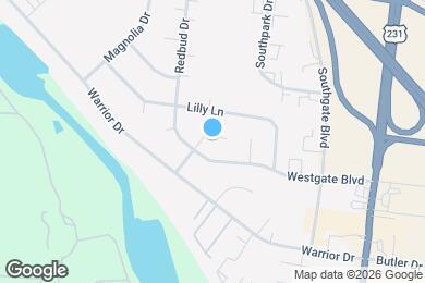 Map image of the property - 421 Jonquil Ct