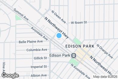 Map image of the property - 6817 N Olmsted Ave