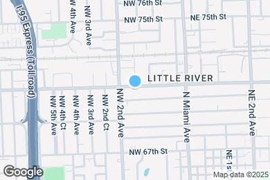 Map image of the property - 164 NW 71st St