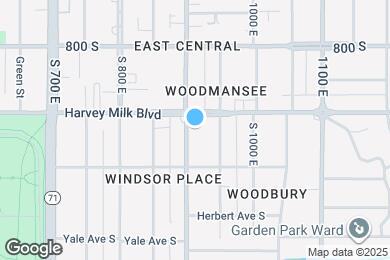 Map image of the property - 915 S 900 E