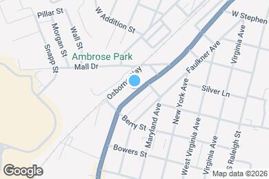 Map image of the property - 721 Winchester Ave